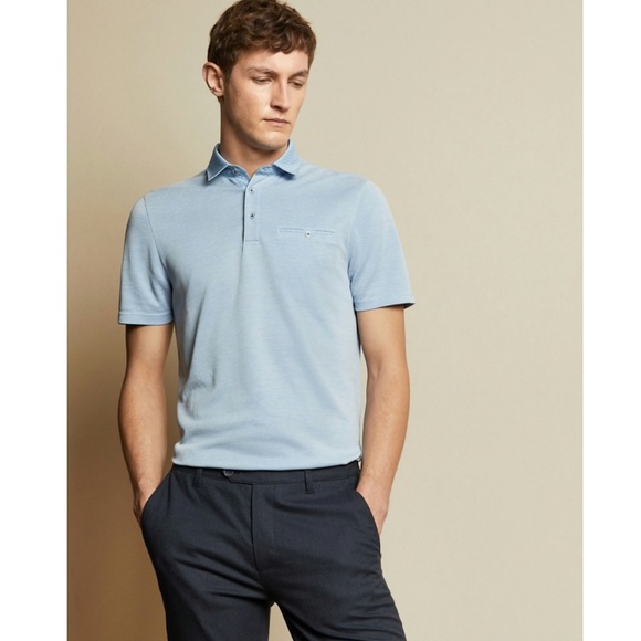 Ted Baker Other - Ted Baker Light Blue Polo Shirt